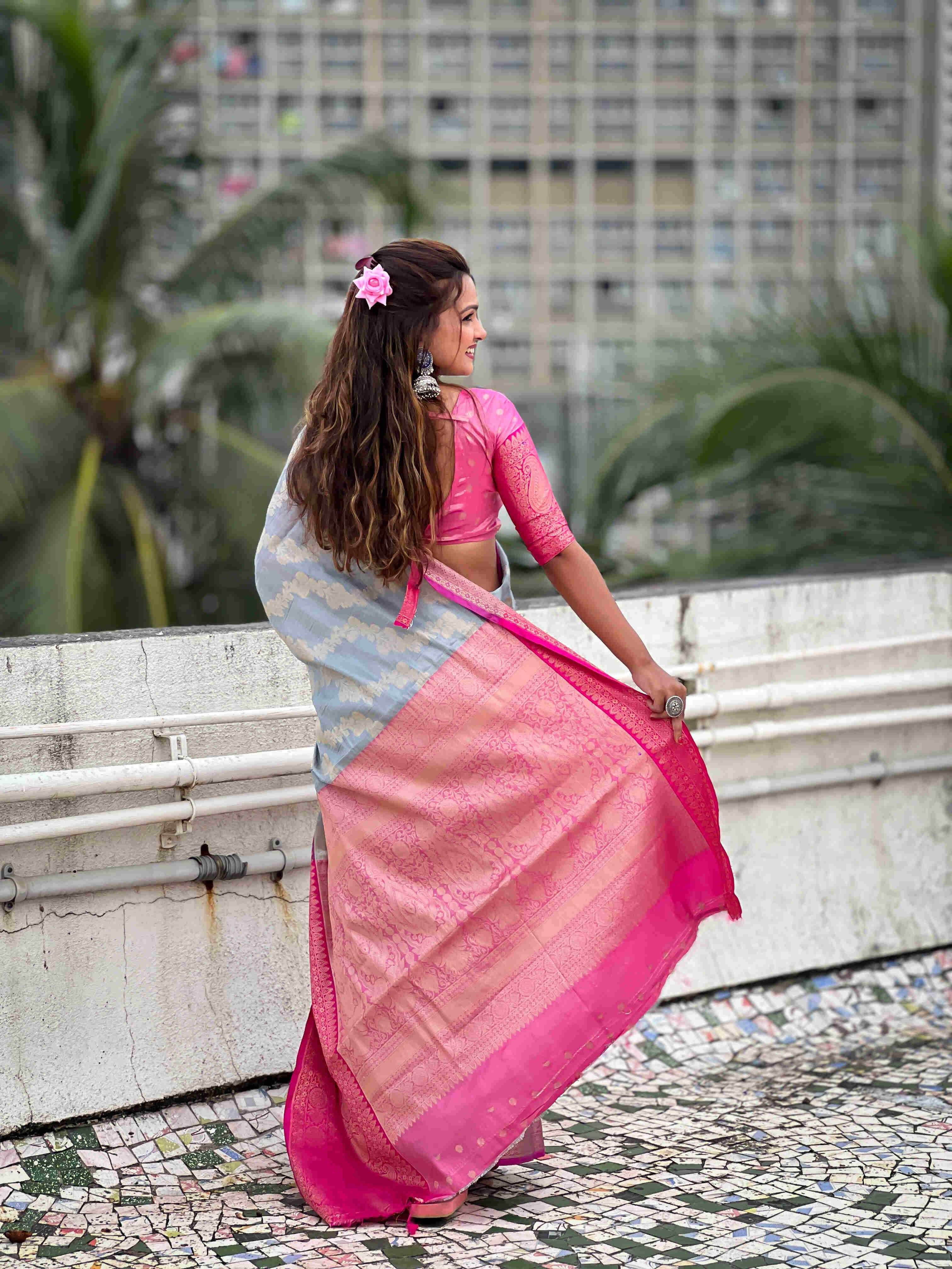 Tussar Silk Saree - MYLUXURY LANE ENTERPRISE